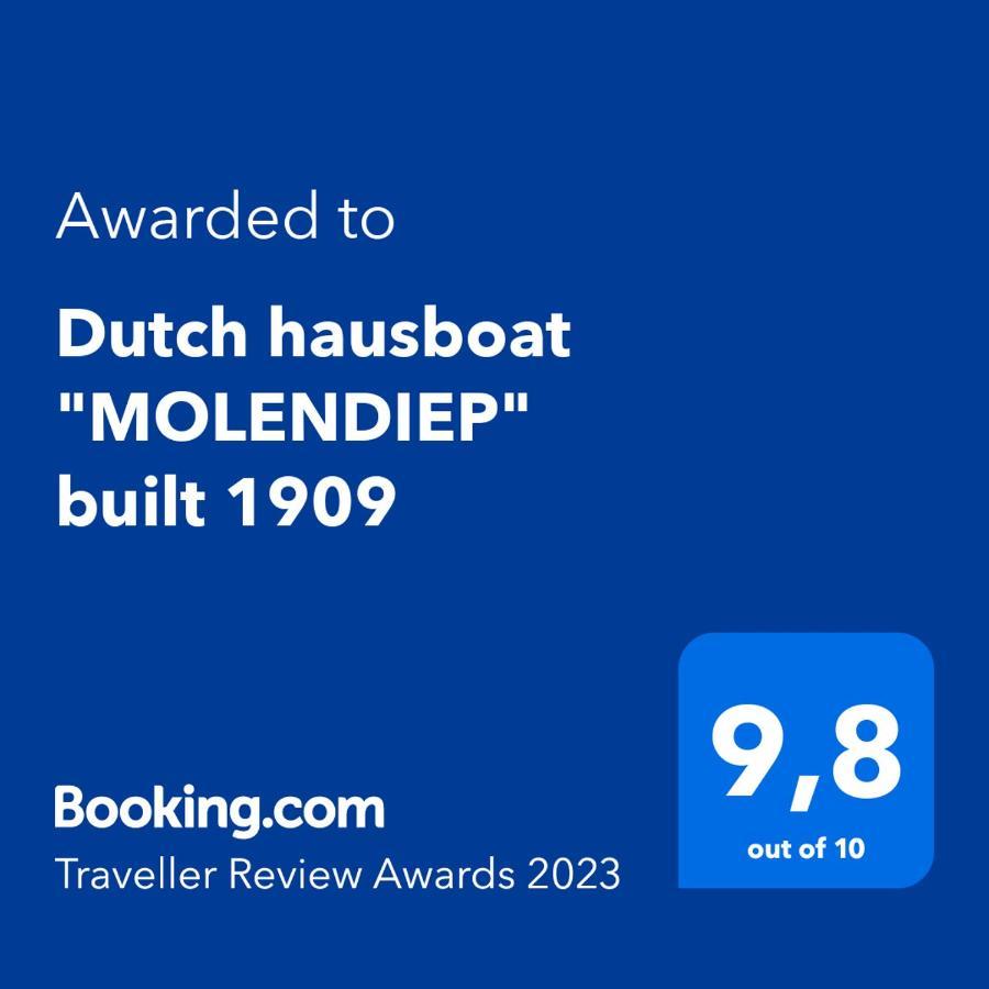 Dutch Hausboat "Molendiep" Built 1909 Mosty Buitenkant foto